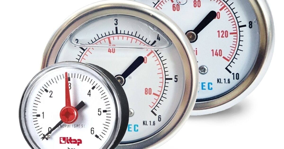 Manometer kopen - Leidingshop