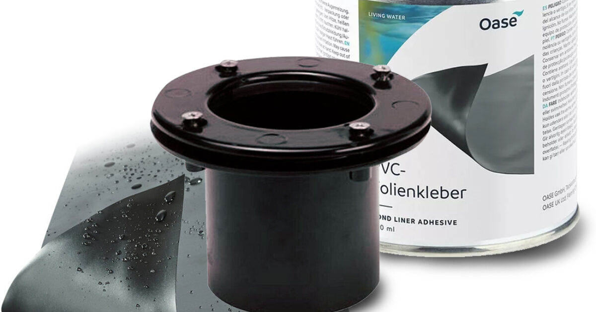 Aquagart Steenfolie Voor Vijverrand – EPDM Folie Met Zandkleurige Steendruk, 40 Cm Breed, 5 Mm Dik, UV-bestendig En Slijtvast