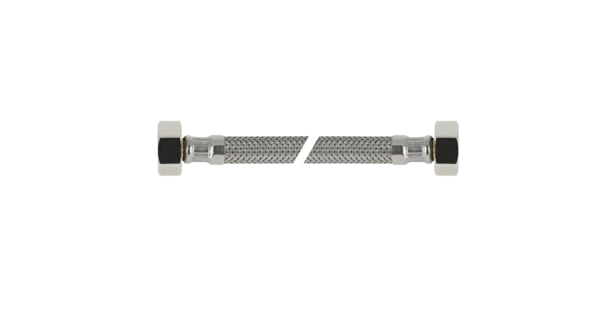 Bonfix flexibele rvs aansluitslang 150 cm, 2x binnendraad bestellen ...